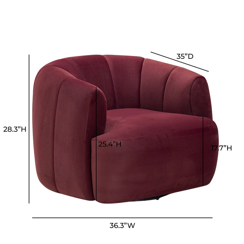 Jasmine - Swivel Accent Chair - R&R Furniture Gallery (Fountain Valley, CA)