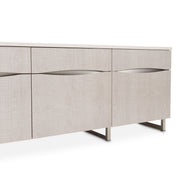 Marin - Media Cabinet - Beige - R&R Furniture Gallery (Fountain Valley, CA)