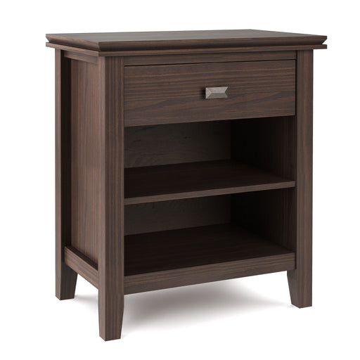 Artisan - Bedside Table - Warm Walnut Brown - R&R Furniture Gallery (Fountain Valley, CA)