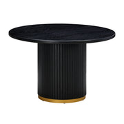 Chelsea - Ash Wood Round Dining Table - R&R Furniture Gallery (Fountain Valley, CA)