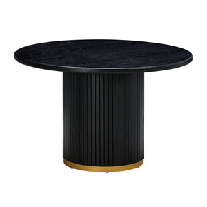 Chelsea - Ash Wood Round Dining Table - R&R Furniture Gallery (Fountain Valley, CA)