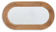 Daverly - Accent Mirror - Brown - R&R Furniture Gallery (Fountain Valley, CA)