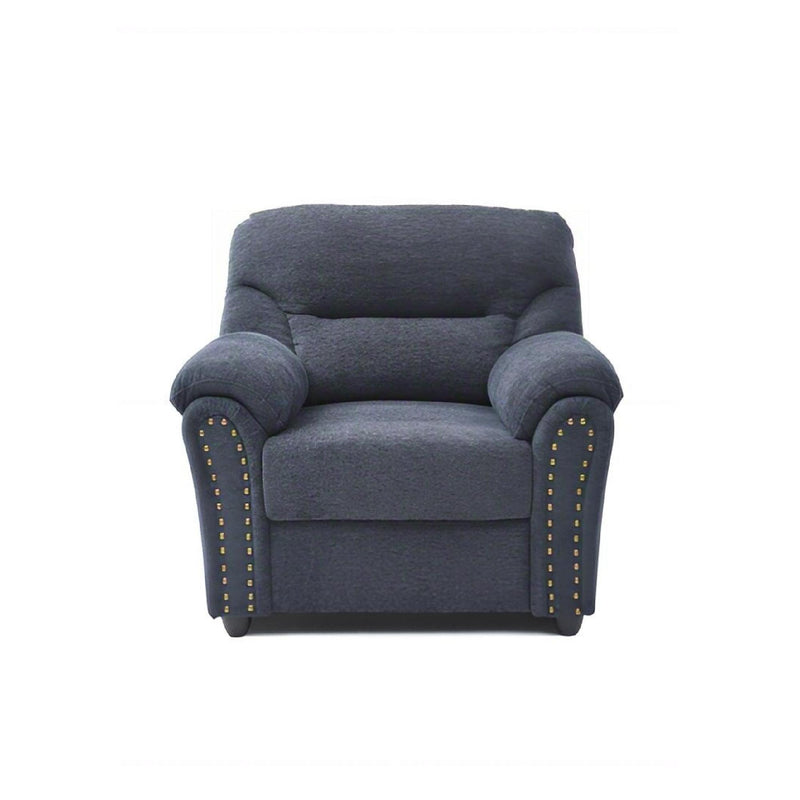 Hamilton - Chair With Hand Applied Nailhead Trim And Pillow Top Arm Cushions - R&R Furniture Gallery (Fountain Valley, CA)