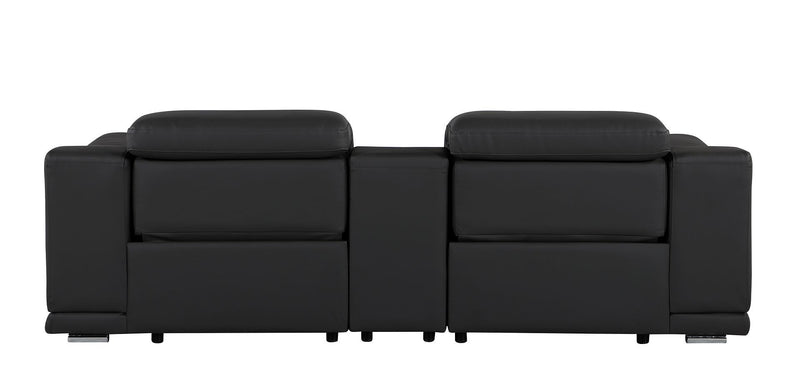 9762 - 3-Piece Modular Power Reclining Console Loveseat With 2 Power Recliners In