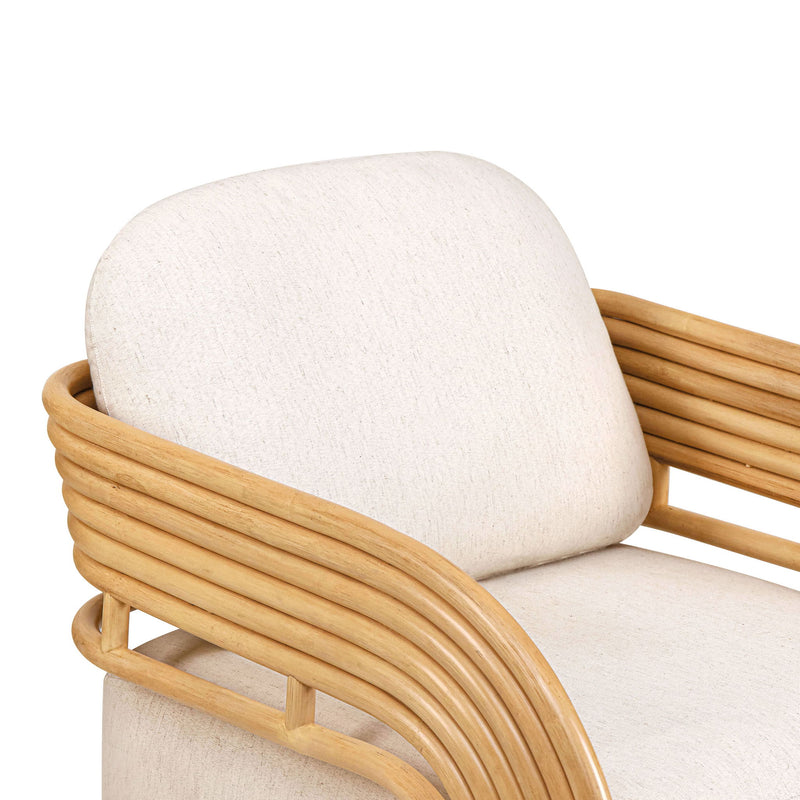Lauretta - Accent Chair - Cream - R&R Furniture Gallery (Fountain Valley, CA)