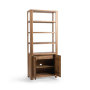 Cleveland - Bookcase - Sandy Taupe - R&R Furniture Gallery (Fountain Valley, CA)