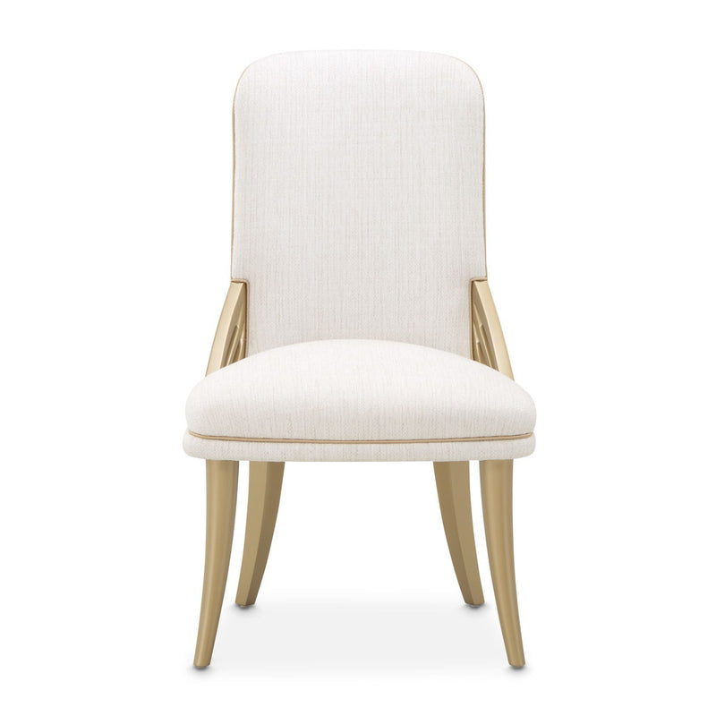 La Terrazza - Dining Side Chair (Set of 2) - Creamy Pearl - R&R Furniture Gallery (Fountain Valley, CA)