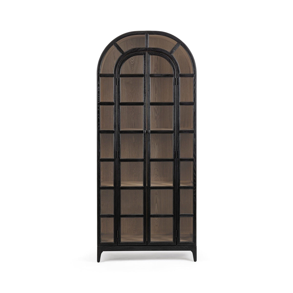 Classic Home Waverly Bookcase with multiple shelves and a wooden finish, ideal for storing books and decorative items.