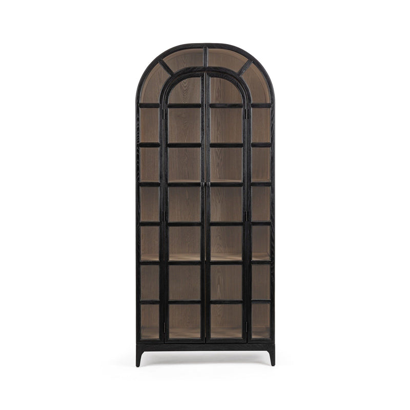 Classic Home Waverly Bookcase with multiple shelves and a wooden finish, ideal for storing books and decorative items.