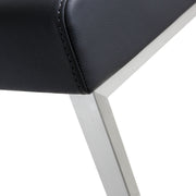 Denmark - Stainless Steel Barstool (Set of 2) - R&R Furniture Gallery (Fountain Valley, CA)