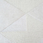 Uttermost La Veta accent rug with intricate geometric pattern in neutral tones, ideal for adding style to living spaces.