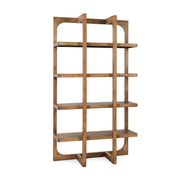 Gordon - Solid Wood Bookcase - Natural - R&R Furniture Gallery (Fountain Valley, CA)