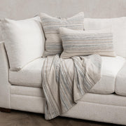 Throws - 50" x 70" TC Rockport Throw - Ivory Multi - R&R Furniture Gallery (Fountain Valley, CA)