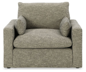 Dramatic - Chair and a Half - Granite - R&R Furniture Gallery (Fountain Valley, CA)