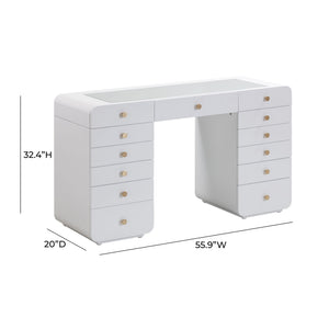 Hollywood - Vanity Desk - R&R Furniture Gallery (Fountain Valley, CA)