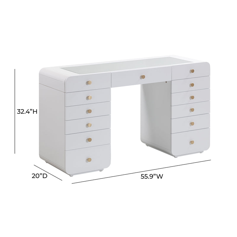 Hollywood - Vanity Desk - R&R Furniture Gallery (Fountain Valley, CA)
