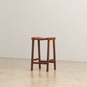 James - Mid-Century Modern Genuine Counter Stool - R&R Furniture Gallery (Fountain Valley, CA)