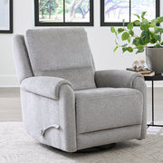 Gentry - Manual Swivel Glider Recliner - R&R Furniture Gallery (Fountain Valley, CA)