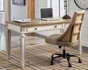 Realyn - Home Office Desk - Light Brown - R&R Furniture Gallery (Fountain Valley, CA)