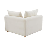 Hangover - Boucle Modular Corner Chair - Cream - R&R Furniture Gallery (Fountain Valley, CA)