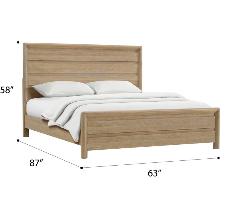 Contemporary Style Panel Bed - R&R Furniture Gallery (Fountain Valley, CA)