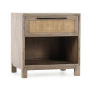 Jensen - 1 Drawer Nightstand - Meadow Taupe - R&R Furniture Gallery (Fountain Valley, CA)