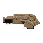 Momentum - Modular Power Reclining Sectional With Power Adjustable Headrests - R&R Furniture Gallery (Fountain Valley, CA)