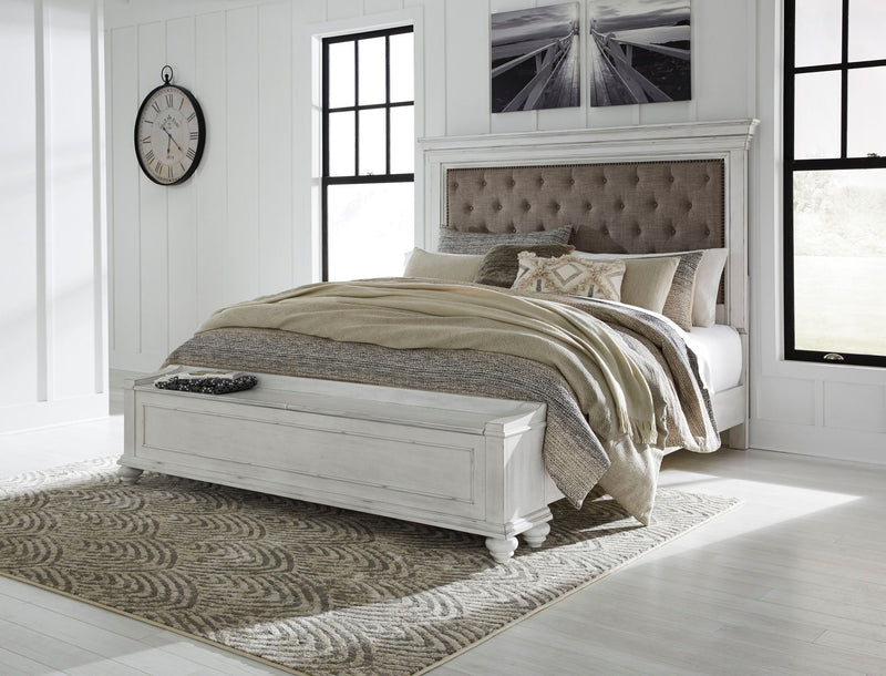 Kanwyn - Upholstered Bedroom Set - R&R Furniture Gallery (Fountain Valley, CA)