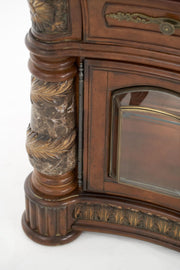 Villa Valencia - China Buffet Cabinet - Classic Chestnut - R&R Furniture Gallery (Fountain Valley, CA)