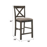 Martha II - Counter Height Chair - R&R Furniture Gallery (Fountain Valley, CA)