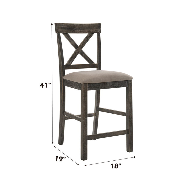 Martha II - Counter Height Chair - R&R Furniture Gallery (Fountain Valley, CA)
