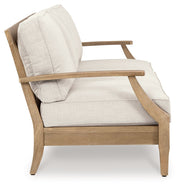 Carter Hall - Sofa With Cushion - Beige - R&R Furniture Gallery (Fountain Valley, CA)