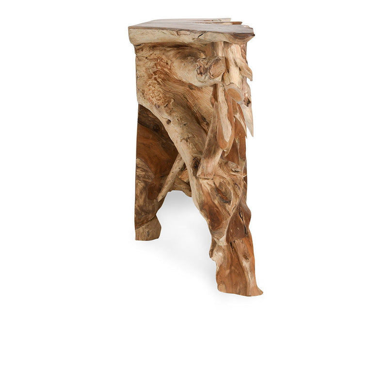 Shia - Console Table - Natural - R&R Furniture Gallery (Fountain Valley, CA)