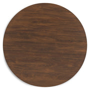 Lyncott - Round Dining Room Table - Brown - R&R Furniture Gallery (Fountain Valley, CA)