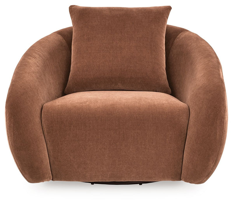 Yahya - Swivel Accent Chair - R&R Furniture Gallery (Fountain Valley, CA)