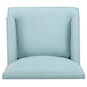Serenada - Upholstered Fabric Club Chair With Nailhead Trim And Tapered Birch Legs - R&R Furniture Gallery (Fountain Valley, CA)