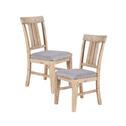 Sonoma - 4 Piece Dining Set - Natural - R&R Furniture Gallery (Fountain Valley, CA)