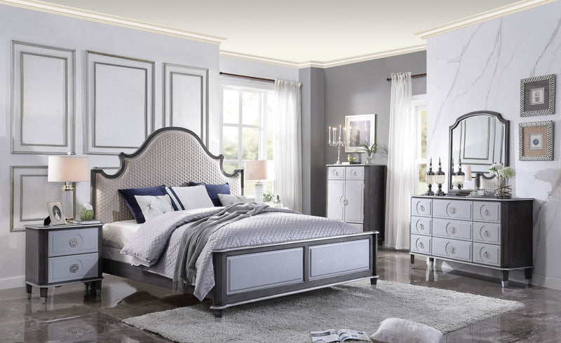 House Beatrice - Mirror - Charcoal - R&R Furniture Gallery (Fountain Valley, CA)