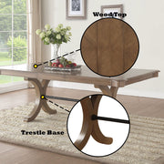 Harald - Dining Table - Gray Oak - R&R Furniture Gallery (Fountain Valley, CA)
