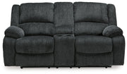 Draycoll - Reclining Loveseat - R&R Furniture Gallery (Fountain Valley, CA)