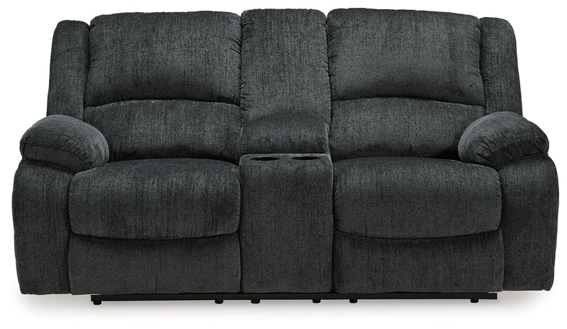 Draycoll - Reclining Loveseat - R&R Furniture Gallery (Fountain Valley, CA)