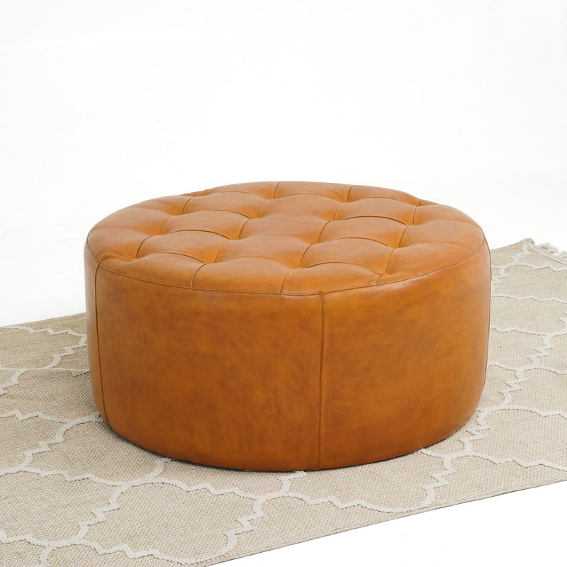 Seletar - Ottoman - Light Tan - R&R Furniture Gallery (Fountain Valley, CA)