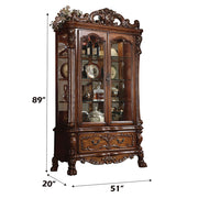 Dresden - Curio Cabinet - R&R Furniture Gallery (Fountain Valley, CA)