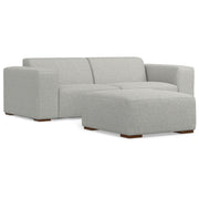 Rex - Handcrafted Sectional Sofa And Ottoman - R&R Furniture Gallery (Fountain Valley, CA)