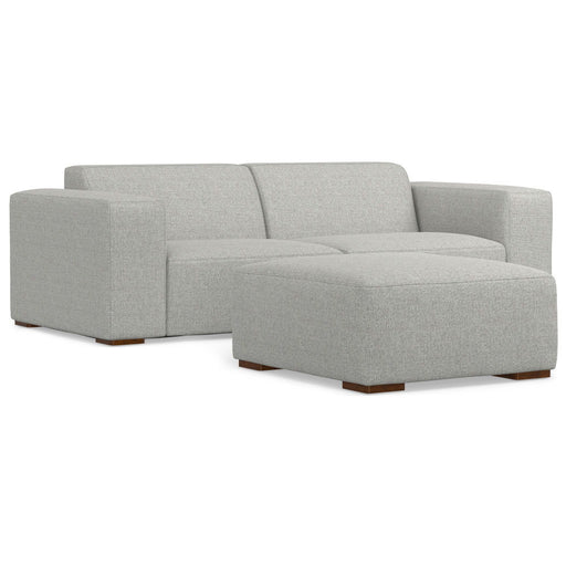 Rex - Handcrafted Sectional Sofa And Ottoman - R&R Furniture Gallery (Fountain Valley, CA)