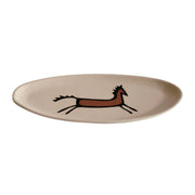 Earthenware - "Horseplay" Catchall Dish - White - R&R Furniture Gallery (Fountain Valley, CA)