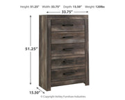 Wynnlow - Crossbuck Panel Bedroom Set - R&R Furniture Gallery (Fountain Valley, CA)
