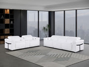 1126 - 6-Piece Modular Power Reclining Sofa And Console Loveseat Set In With 5 Power Recliners & Power Headrests - R&R Furniture Gallery (Fountain Valley, CA)
