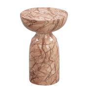 Rue - Marble Side Table - R&R Furniture Gallery (Fountain Valley, CA)