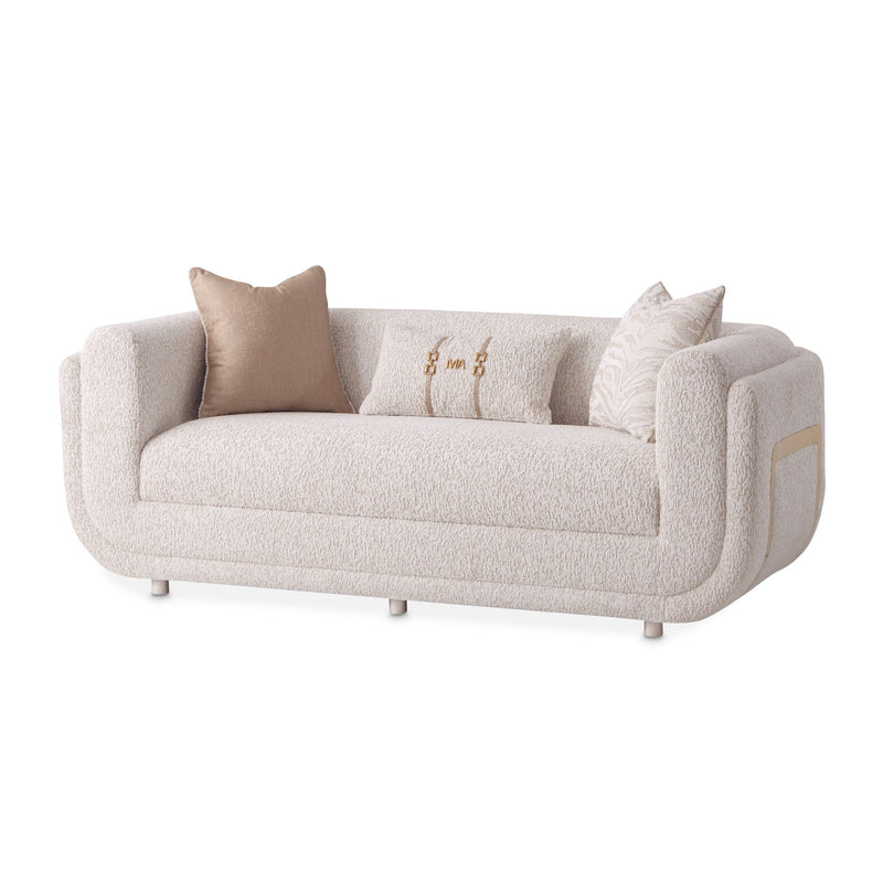 Savannah Breeze - Loveseat - Cashmere / Gold - R&R Furniture Gallery (Fountain Valley, CA)
